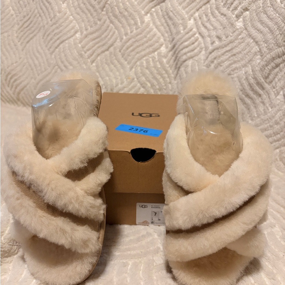UGG Women's Cozy Cream Slippers
